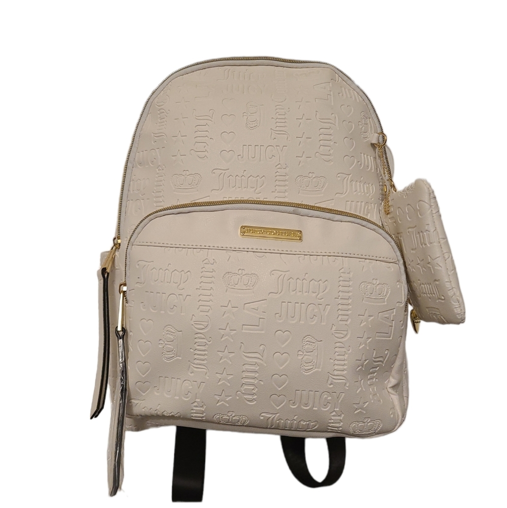 Juicy couture white backpack